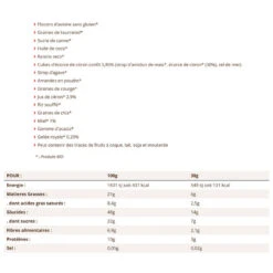 BARRES CEREALES BIO - CITRON MIEL GELEE ROYALE X5 7 BARRES CEREALES BIO - CITRON MIEL GELEE ROYALE X5 -Magasin De Sport barres cereales bio citron miel gelee royale x5 2