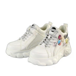 Baskets Femme Buffalo Cld Corin Button -Magasin De Sport baskets femme buffalo cld corin button 3