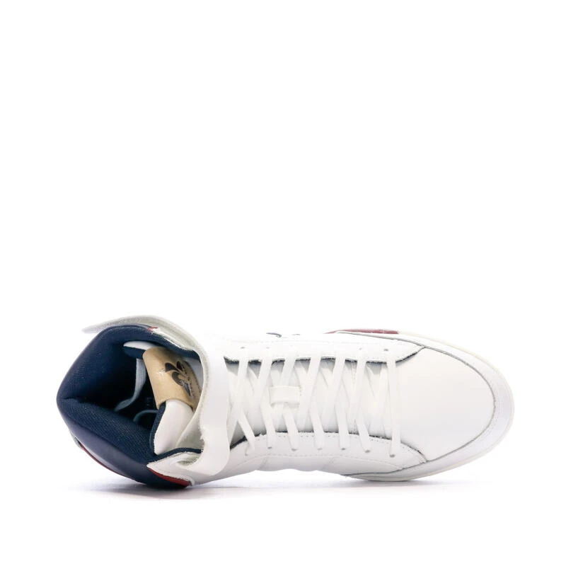 Baskets Montantes Blanches Homme Le Coq Sportif Field 6 Baskets Montantes Blanches Homme Le Coq Sportif Field – Image 4