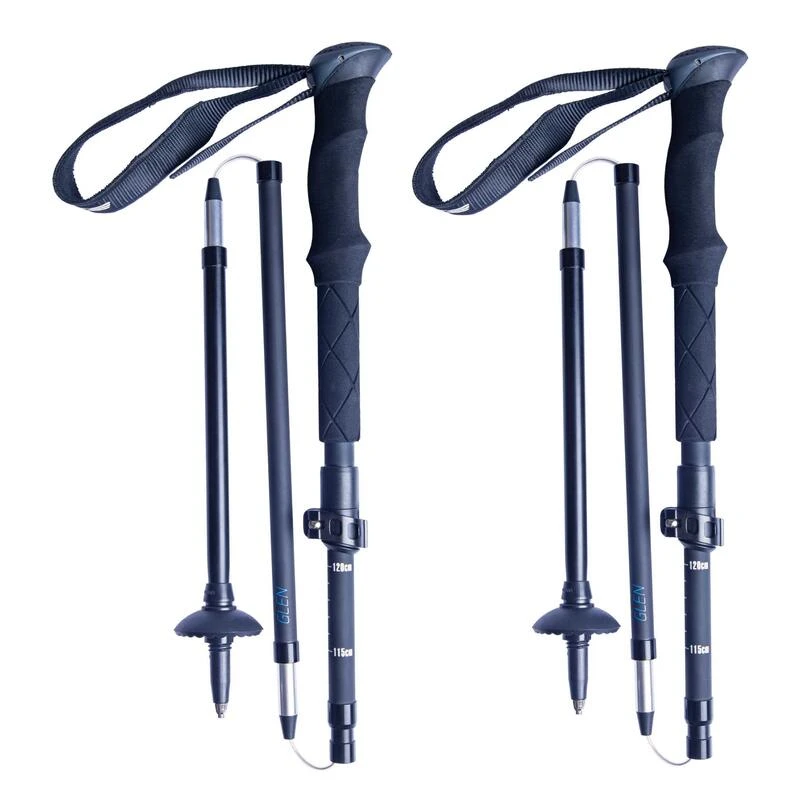 Exel Batons De Trail GLEN 100% Carbone Et Aluminium 3 Exel Batons De Trail GLEN 100% Carbone Et Aluminium