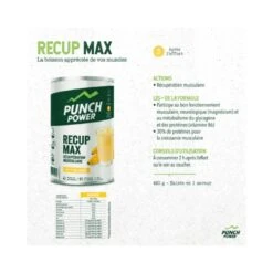 BOISSON BIO RECUP MAX BANANE PUNCH POWER -Magasin De Sport boisson bio recup max banane punch power 2