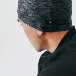 Bonnet Running Chaud Homme Femme - KIPRUN Warm + Gris Graph -Magasin De Sport bonnet running chaud homme femme kiprun warm gris graph 3