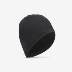 Bonnet Running Chaud Homme Femme - KIPRUN Warm + NOIR