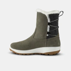 Quechua Bottes De Neige Chaudes Imperméables De Randonnée - SH500 Cuir- Femme -Magasin De Sport bottes de neige chaudes impermeables de randonnee sh500 cuir femme 2