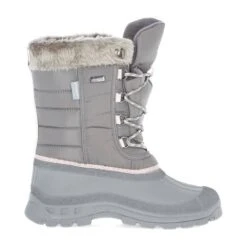 TRESPASS Bottes De Neige STAVRA Femme (Gris) -Magasin De Sport bottes de neige stavra femme gris 3