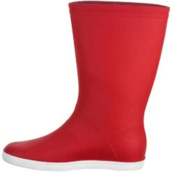 Tribord Bottes De Pluie Adulte SAILING 100 Rouge -Magasin De Sport bottes de pluie adulte sailing 100 rouge 3