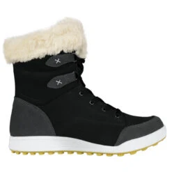 Bottes D'hiver Pour Femmes En Cuir Véritable Avec Fausse Fourrure Imperméables -Magasin De Sport bottes dhiver pour femmes en cuir veritable avec fausse fourrure impermeables 2