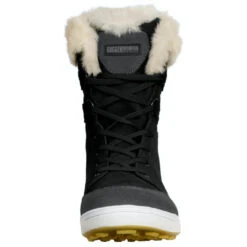 Bottes D'hiver Pour Femmes En Cuir Véritable Avec Fausse Fourrure Imperméables -Magasin De Sport bottes dhiver pour femmes en cuir veritable avec fausse fourrure impermeables 3
