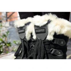 Bottes D'hiver Pour Femmes En Cuir Véritable Avec Fausse Fourrure Imperméables -Magasin De Sport bottes dhiver pour femmes en cuir veritable avec fausse fourrure impermeables 6