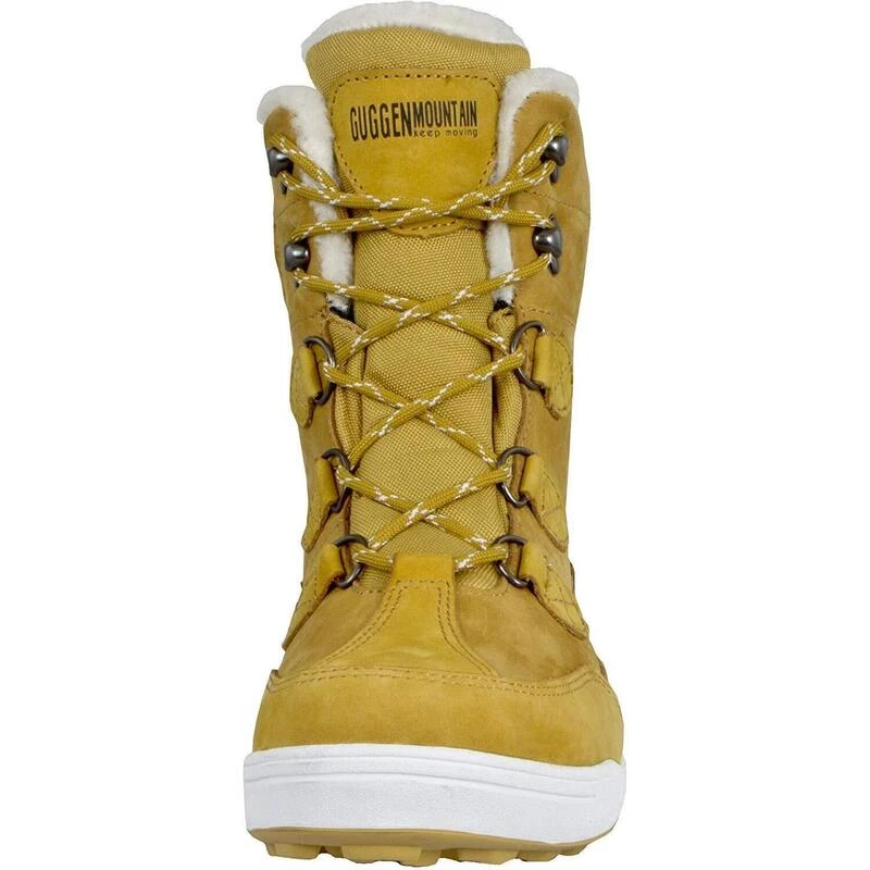 Bottes En Fourrure Pour Femme Avec Bottes D'hiver Imperméables En Laine D'agneau 6 Bottes En Fourrure Pour Femme Avec Bottes D'hiver Imperméables En Laine D'agneau – Image 4