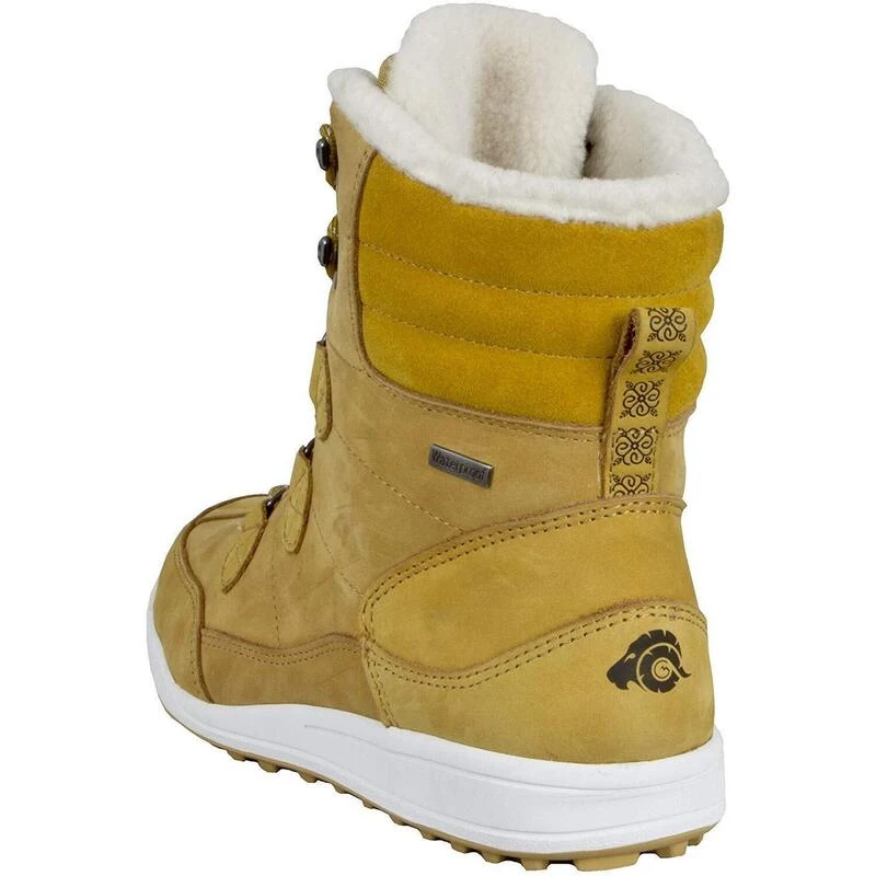 Bottes En Fourrure Pour Femme Avec Bottes D'hiver Imperméables En Laine D'agneau 7 Bottes En Fourrure Pour Femme Avec Bottes D'hiver Imperméables En Laine D'agneau – Image 5