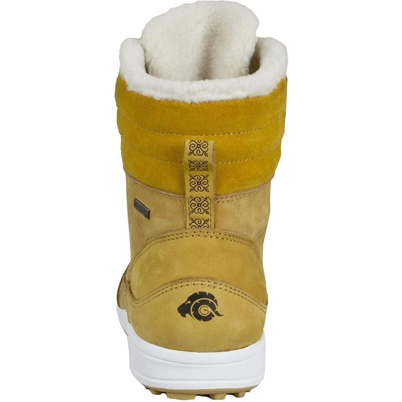 Bottes En Fourrure Pour Femme Avec Bottes D'hiver Imperméables En Laine D'agneau 8 Bottes En Fourrure Pour Femme Avec Bottes D'hiver Imperméables En Laine D'agneau – Image 6