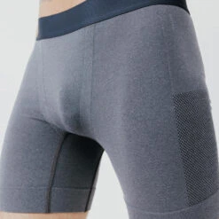 Kalenji BOXER DE RUNNING HOMME DRY PERF 900 GRIS BLEU -Magasin De Sport boxer de running homme dry perf 900 gris bleu 4