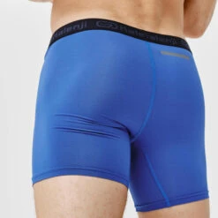 Kalenji Boxer Respirant En Microfibre Homme - Bleu -Magasin De Sport boxer respirant en microfibre homme bleu 3