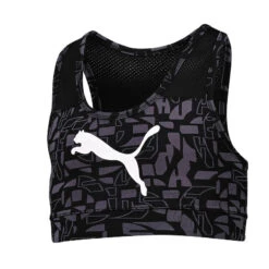 BRASSIÈRRE FILLE NOIR PUMA 14 BRASSIÈRRE FILLE NOIR PUMA -Magasin De Sport brassierre fille noir puma 4