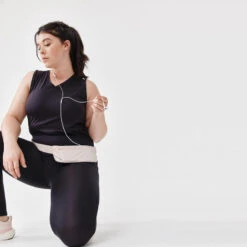 Ceinture De Running Smartphone Homme Femme -KIPRUN Basique 2 Rose -Magasin De Sport ceinture de running smartphone homme femme kiprun basique 2 rose 2