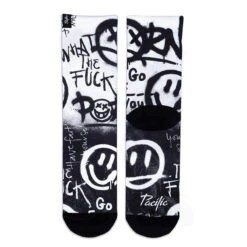 Chaussette De Course Avec Tissu Coolmax Unisex Acid BW, Sublimé Multicolore -Magasin De Sport chaussette de course avec tissu coolmax unisex acid bw sublime multicolore 2