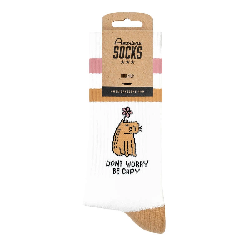 Chaussettes American Socks Be Capy - Mid High 4 Chaussettes American Socks Be Capy - Mid High – Image 2