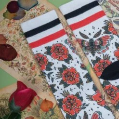 Chaussettes American Socks Moth - Mid High 15 Chaussettes American Socks Moth - Mid High -Magasin De Sport chaussettes american socks moth mid high 6