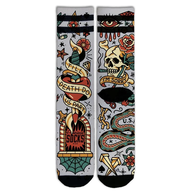 Chaussettes American Socks Till Death Do Us Part - Mid High 4 Chaussettes American Socks Till Death Do Us Part - Mid High – Image 2