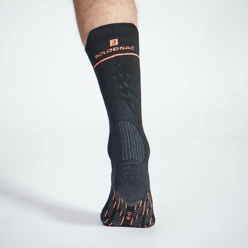 Chaussettes Chasse ACT 500 Chaudes Noires 7 Chaussettes Chasse ACT 500 Chaudes Noires – Image 5