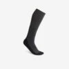 Chaussettes Chaudes équitation Adulte 500 WARM Gris Et Noir -Magasin De Sport chaussettes chaudes equitation adulte 500 warm gris et noir