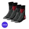 Chaussettes De Randonnée Xtreme Noires 4-PACK -Magasin De Sport chaussettes de randonnee xtreme noires 4 pack