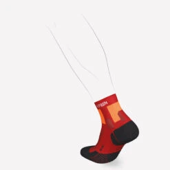 CHAUSSETTES DE RUNNING RUN900 X ROUGE/ORANGE -Magasin De Sport chaussettes de running run900 x rougeorange 4