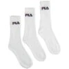 Chaussettes Garçon Pack X3 Blanc Fila -Magasin De Sport chaussettes garcon pack x3 blanc fila