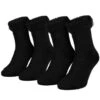 Chaussettes Thermiques | 2 Paires | Femme | Taille Unique | Noir 2 Chaussettes Thermiques | 2 Paires | Femme | Taille Unique | Noir -Magasin De Sport chaussettes thermiques 2 paires femme taille unique noir