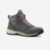 Quechua Chaussure De Randonnée - NH500 Mid Cuir WP - Femme -Magasin De Sport chaussure de randonnee nh500 mid cuir wp femme