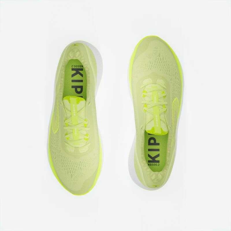 CHAUSSURE DE RUNNING HOMME KIPRUN KS500 2 JAUNE 9 CHAUSSURE DE RUNNING HOMME KIPRUN KS500 2 JAUNE – Image 7