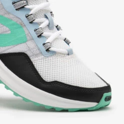 Kalenji CHAUSSURE DE RUNNING HOMME RUN ACTIVE GRIP BLANC VERT -Magasin De Sport chaussure de running homme run active grip blanc vert 6