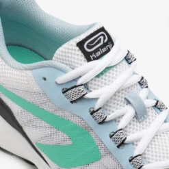 Kalenji CHAUSSURE DE RUNNING HOMME RUN ACTIVE GRIP BLANC VERT -Magasin De Sport chaussure de running homme run active grip blanc vert 7