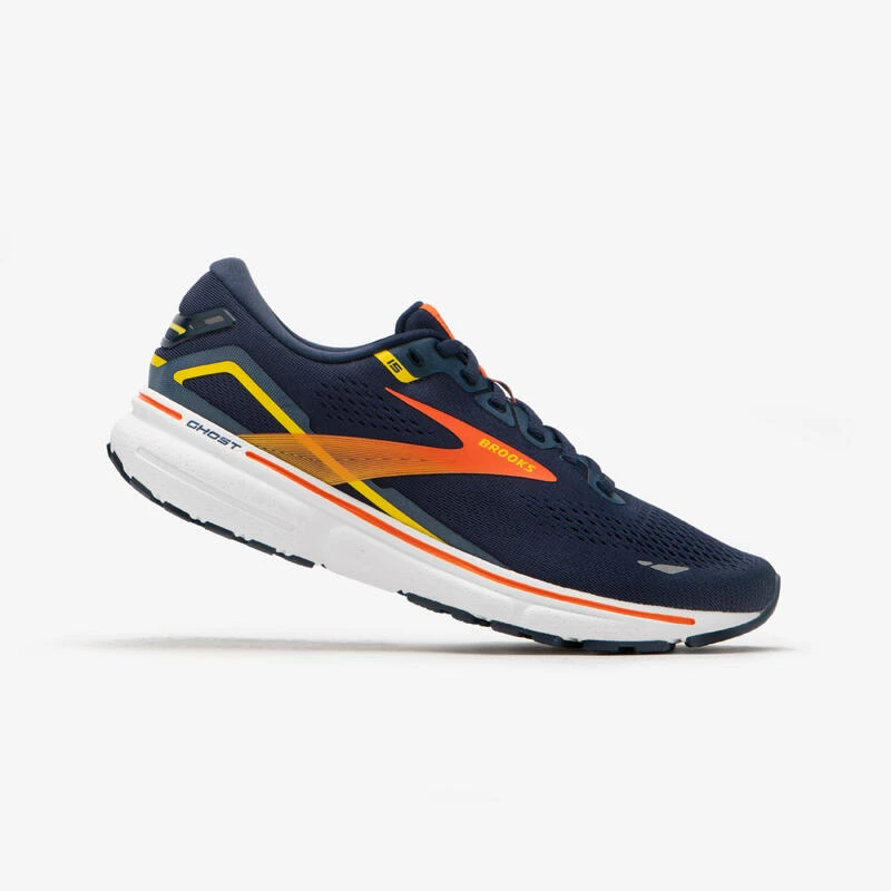 CHAUSSURE DE RUNNING ROUTE HOMME BROOKS RUNNING GHOST 15 BLEUE 3 CHAUSSURE DE RUNNING ROUTE HOMME BROOKS RUNNING GHOST 15 BLEUE