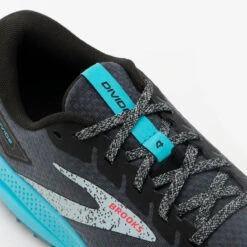 CHAUSSURE DE RUNNING TRAIL FEMME BROOKS RUNNING DIVIDE 4 NOIRE -Magasin De Sport chaussure de running trail femme brooks running divide 4 noire 4