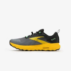 CHAUSSURE DE RUNNING TRAIL HOMME BROOKS RUNNING CASCADIA 17 JAUNE ET GRIS 11 CHAUSSURE DE RUNNING TRAIL HOMME BROOKS RUNNING CASCADIA 17 JAUNE ET GRIS -Magasin De Sport chaussure de running trail homme brooks running cascadia 17 jaune et gris 2