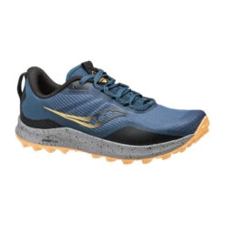 CHAUSSURE DE TRAIL RUNNING FEMME SAUCONY PEREGRINE 12 OCEAN OR -Magasin De Sport chaussure de trail running femme saucony peregrine 12 ocean or 2