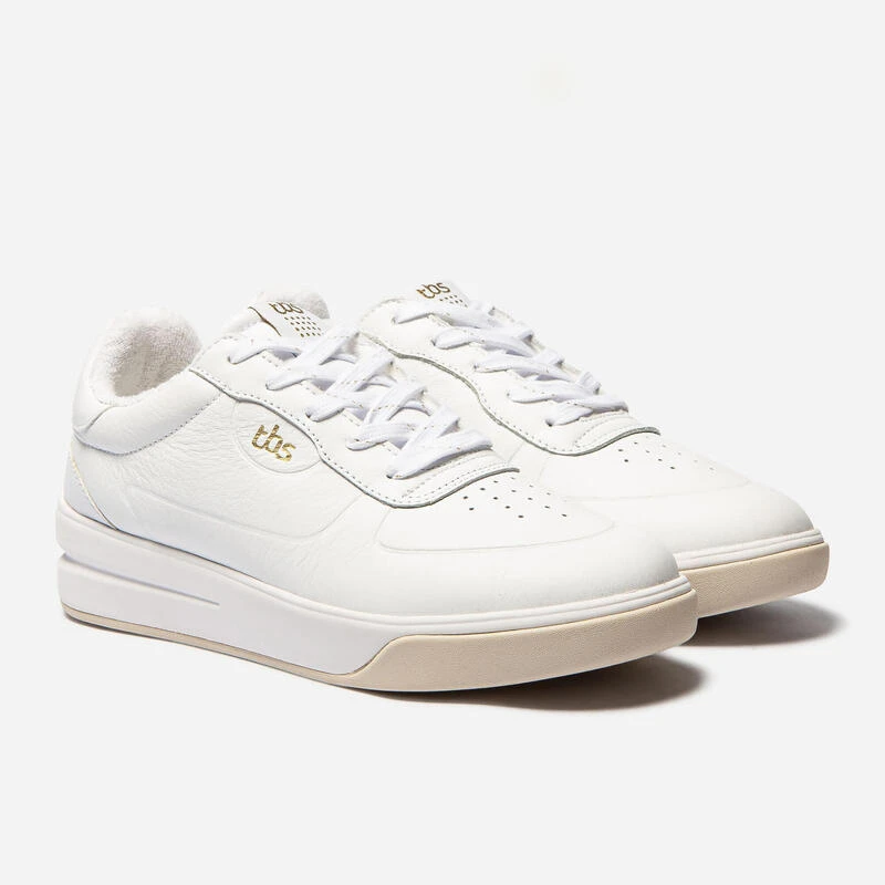 CHAUSSURE MARCHE TBS CLAUDIE CUIR FEMME BLANC 4 CHAUSSURE MARCHE TBS CLAUDIE CUIR FEMME BLANC – Image 2