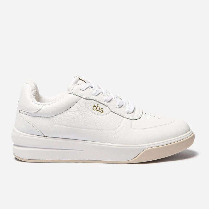 CHAUSSURE MARCHE TBS CLAUDIE CUIR FEMME BLANC 3 CHAUSSURE MARCHE TBS CLAUDIE CUIR FEMME BLANC