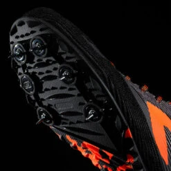 CHAUSSURES A POINTES D'ATHLETISME POUR LE CROSS AT CROSS NOIRE ET ORANGE -Magasin De Sport chaussures a pointes dathletisme pour le cross at cross noire et orange 2