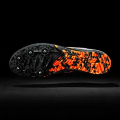 CHAUSSURES A POINTES D'ATHLETISME POUR LE CROSS AT CROSS NOIRE ET ORANGE -Magasin De Sport chaussures a pointes dathletisme pour le cross at cross noire et orange 3