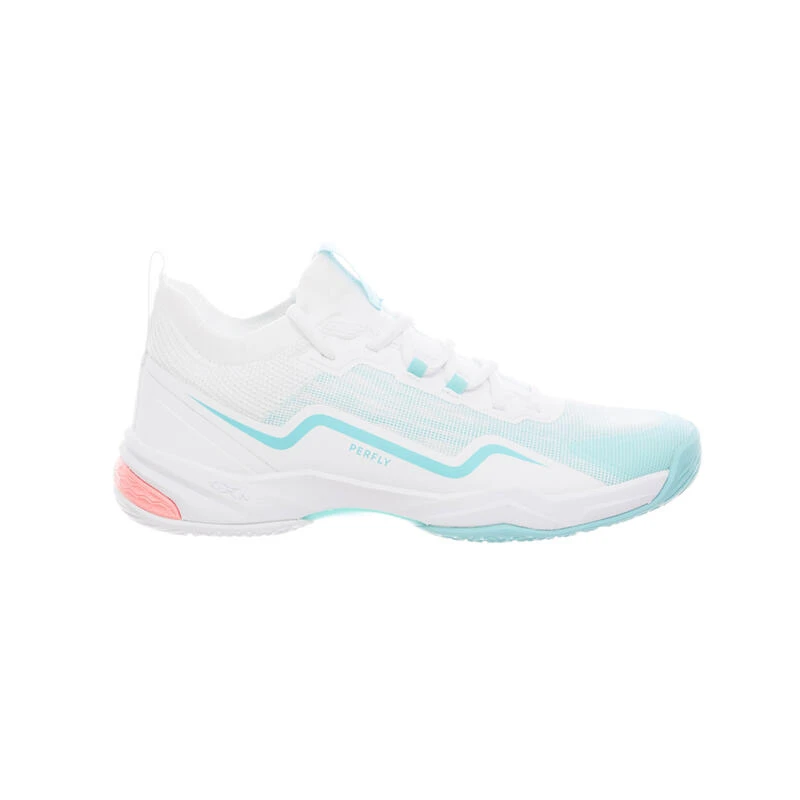 Chaussures De Badminton Femme BS 900 Ultra Lite - Blanc/Turquoise 4 Chaussures De Badminton Femme BS 900 Ultra Lite - Blanc/Turquoise – Image 2