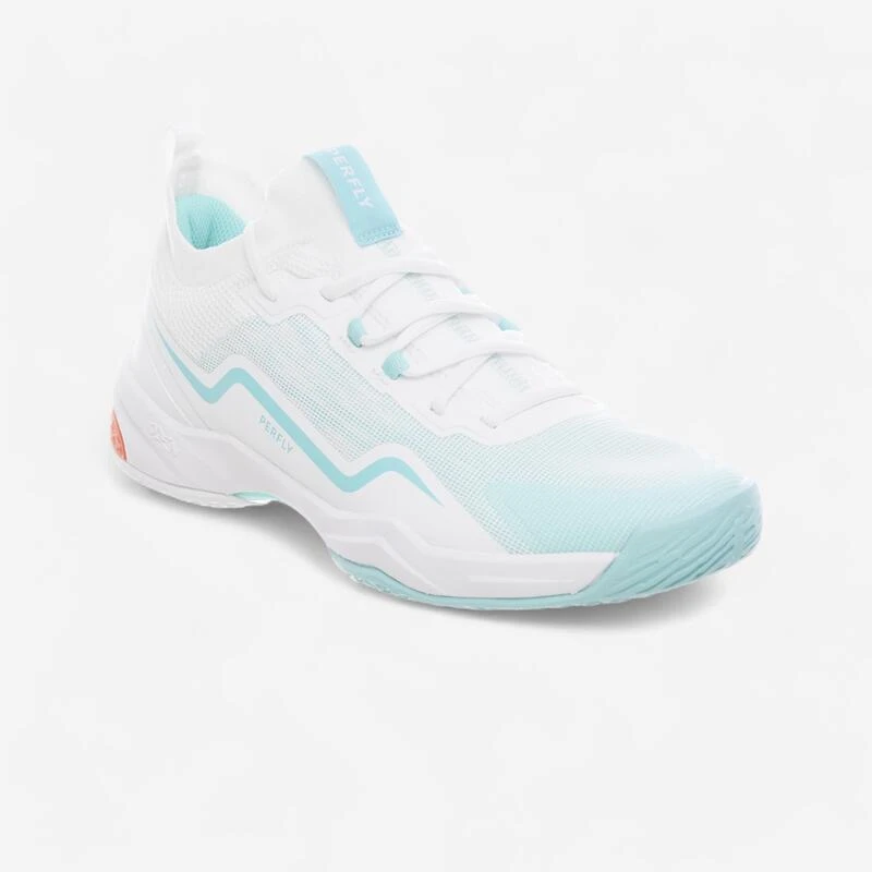 Chaussures De Badminton Femme BS 900 Ultra Lite - Blanc/Turquoise 3 Chaussures De Badminton Femme BS 900 Ultra Lite - Blanc/Turquoise