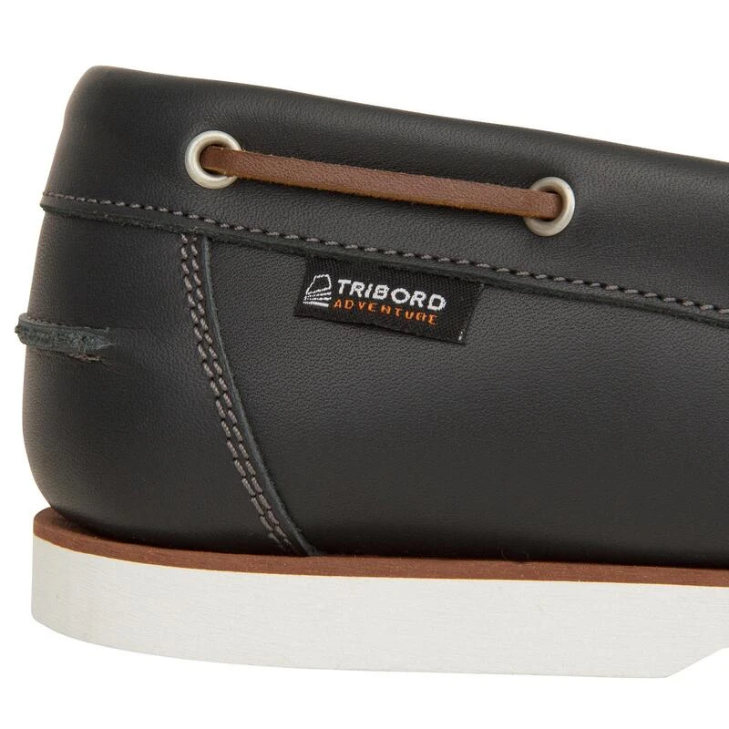 Tribord Chaussures De Bateau Sailing 500 Homme Carbone 5 Tribord Chaussures De Bateau Sailing 500 Homme Carbone – Image 3