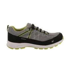 Regatta Chaussures De Marche SAMARIS LITE Homme (Gris Nuageux / Vert Kaki Vif) -Magasin De Sport chaussures de marche samaris lite homme gris nuageux vert kaki vif 3