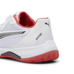 Chaussures De Padel NOVA Court PUMA White Black Active Red -Magasin De Sport chaussures de padel nova court puma white black active red 3