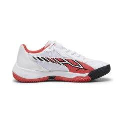 Chaussures De Padel NOVA Court PUMA White Black Active Red -Magasin De Sport chaussures de padel nova court puma white black active red 6