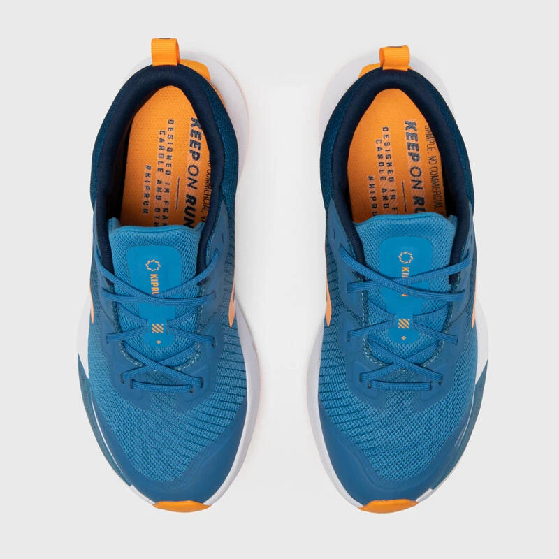 Chaussures De Running Enfant Drop 0 - KIPRUN KN500 Bleu Et Orange 9 Chaussures De Running Enfant Drop 0 - KIPRUN KN500 Bleu Et Orange – Image 7