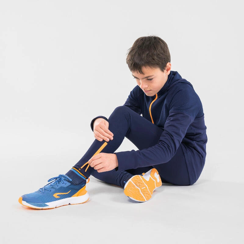 Chaussures De Running Enfant Drop 0 - KIPRUN KN500 Bleu Et Orange 12 Chaussures De Running Enfant Drop 0 - KIPRUN KN500 Bleu Et Orange – Image 10